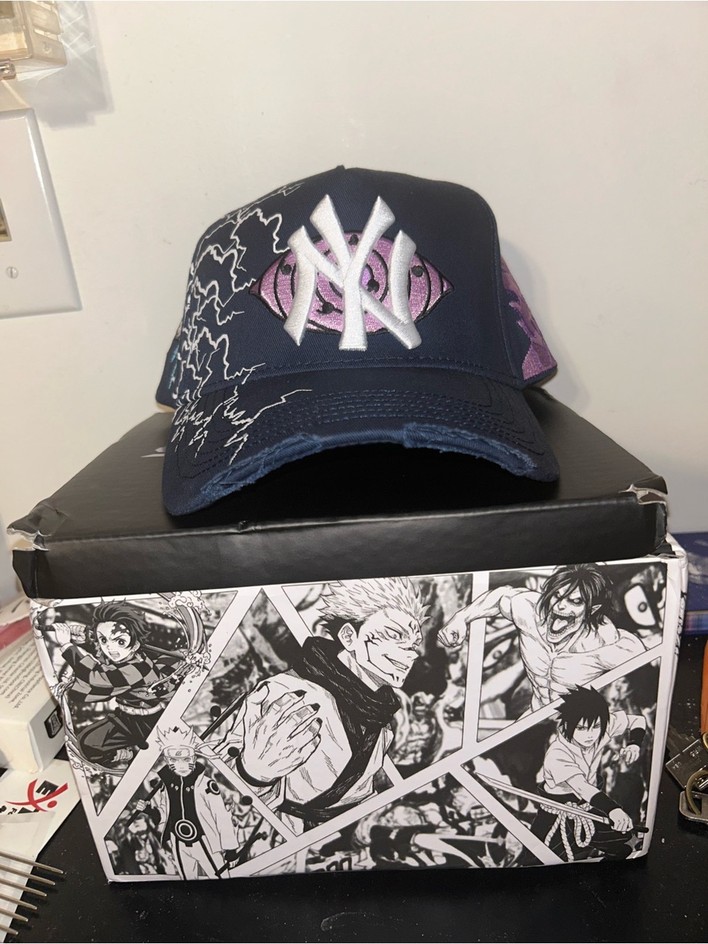 Casquette brodée NY – Design Streetwear